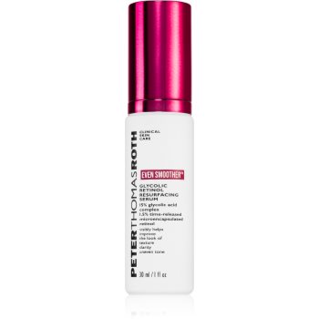 Peter Thomas Roth EVEN SMOOTHER™ Glycolic Retinol Resurfacing Serum ser intensiv cu efect de netezire - imagine 2